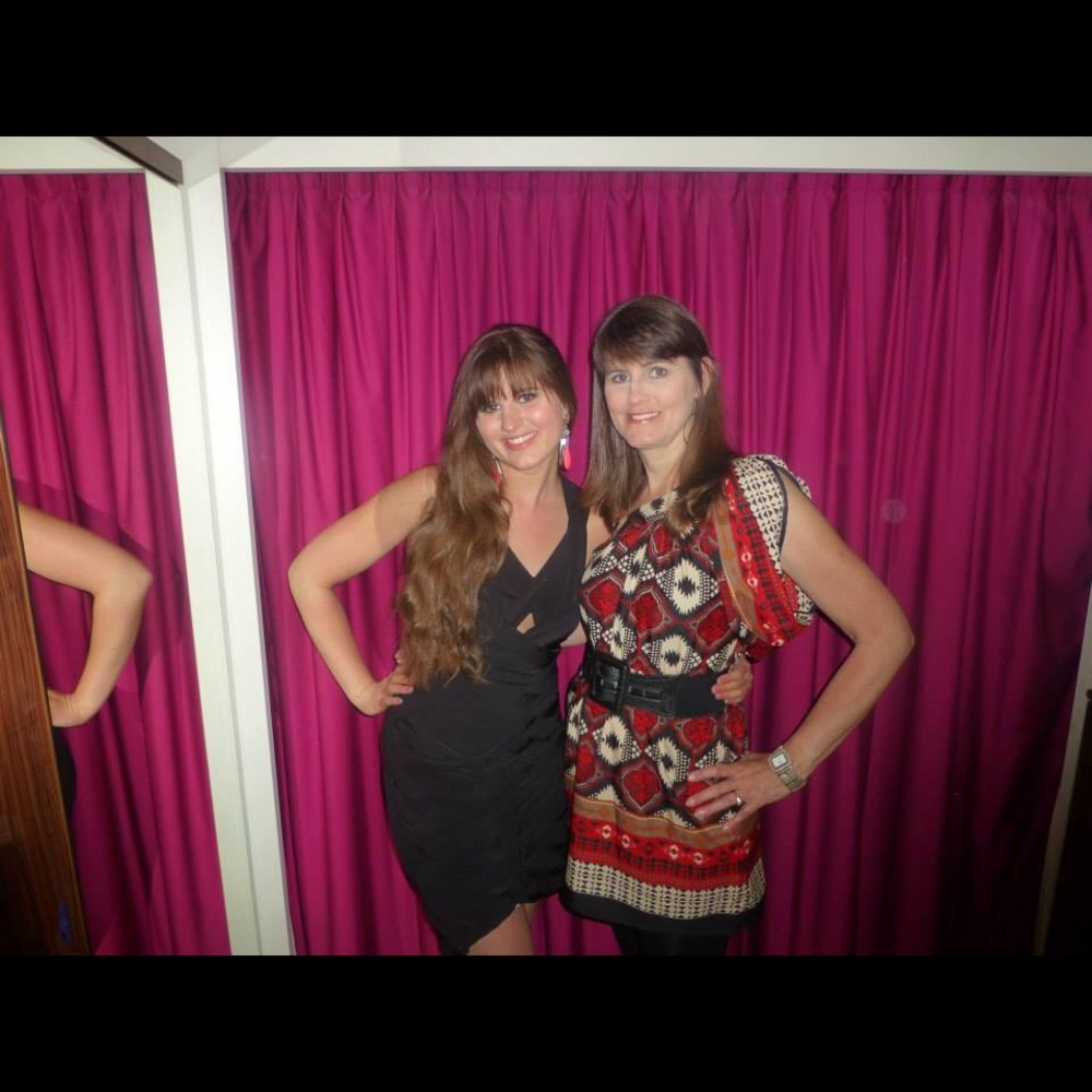 “FASHION STAR” TV show 2012 Black Bandage Dress